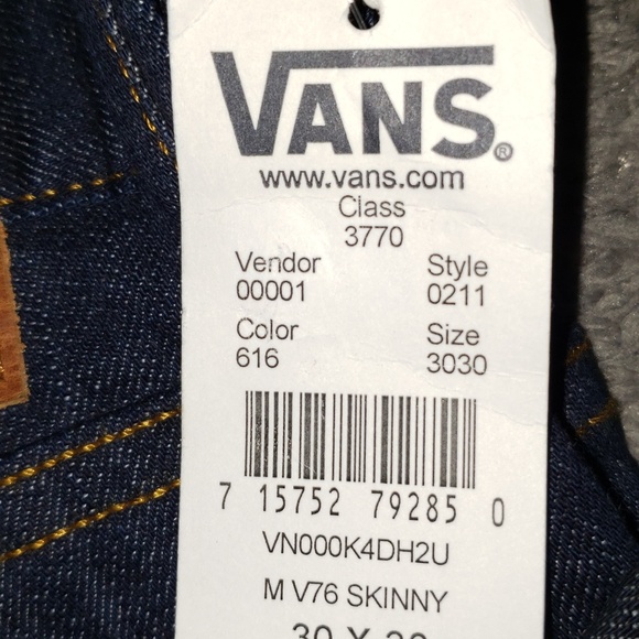 Van's Jean's - Picture 4 of 4